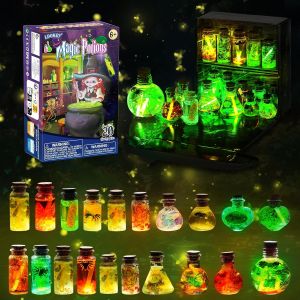 DIY Fairy Magical Potions Kit Witches Magical Color Changing Freezing Potions Art Craft Kit Science Experiments Games Kid Craft
