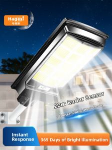 Hagesi | Solar Powered Waterproof Brightness Induction LED Yard Light