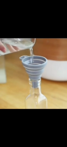 ( BISA COD ) PROMO Corong Lipat Silikon Serbaguna Corong Refill Sabun Dan Minyak / Corong Silikon