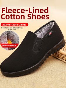 Haporri | Warm Lined Shoes for Men and Seniors Soft Sole