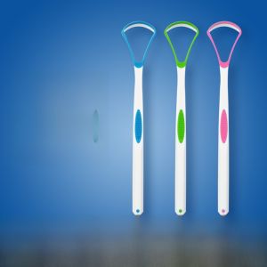 Tongue Cleaner Scraper Brush Oral Care Tool for Adults And Children Male Female Models Soft Bristle Tongue Cleaning Device