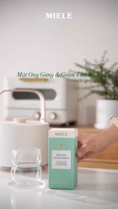 Mật Ong Gừng & Giấm Táo Miele 250g 400g