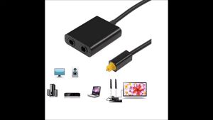 Toslink 1 to 2 chia cổng Quang Audio 1 ra 2