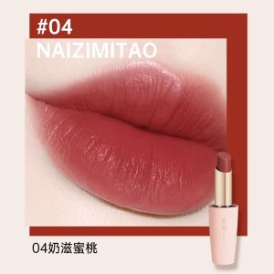 Bob Velvet Matte Lipstick Long-lasting Moisturizing Resistant to Fading Student Women Gift Easy to Remove Non-greasy Lipstick