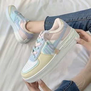 2023 New Korean version of wild casual white shoes old papa new fashion Design Shoes For Women Fashion Shoes sports korean rubber shoes