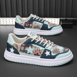 Large Size Mens Shoes 45 Summer Unique Design High-End Feeling Slip-On Low-Top Casual Sports Shoes Trendy Versatile Leisure Sneakers