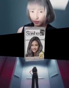 Sasha Hair Professional Colorant / Sasha Cat Rambut