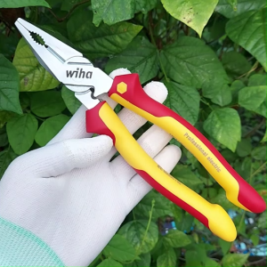 Kìm Đa Năng 220mm Kết Hợp Bấm Cos Cách Điện 1000 Volt WIHA 35716 [Chính hãng Đức/ Germany]