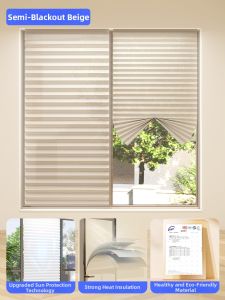 YIMING | Sunlight Block Heat Insulation Easy Install Window Shade Blinds