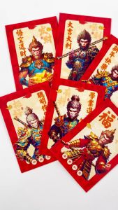 Pinky Bee Angpau Hongbao Wukong Black Myth Imlek Ulang Tahun 71013400