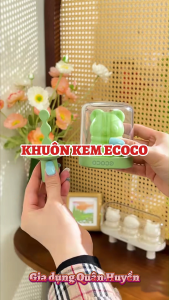 Khuôn kem ECOCO dễ thương các hình cho bé thế hệ mới Dụng cụ làm kem cao cấp nhựa PP silicon an toàn sức khoẻ 25020