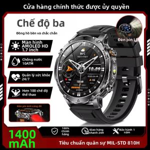 Đồng Hồ Thông Minh T-Rex 3 Ultra Cấp Quân Sự Pin 1000mAh IP68 Chống Nước GPS Cuộc Gọi Bluetooth Theo Dõi Sức Khỏe Hơn 100 Chế Độ Thể Thao Dành Cho Nam Giới