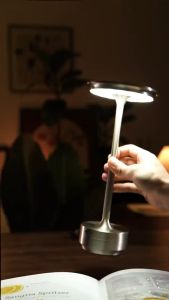 USB LED Bar Table Lamp Rechargeable Desktop Touch Sensor 3 Colors Light Brightness LED Reading Lamp for Restaurant
