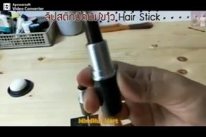 Pena Semir Rambut Satu Kali - Pure Plant Hair Dye Stick One-time Fast Dyeing Hair Covering White Hair Hair Dye Hair Cream Pen Long Lasting