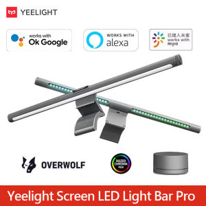 YEELIGHT | YEELIGHT Screen Bar Pro Smart PC USB Monitor Hanging Light Eye Protection RGB Lighting For Mi Home Google Alexa App Control