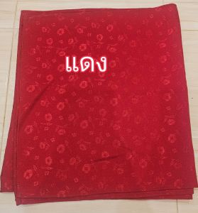 สไบเด็ก สไบการะเกด สไบลายดอกไม้ กว้าง 13นิ้ว ยาว 2.5เมตร