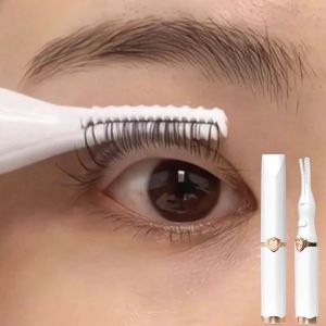 Heated Eyelashes Curling Tool Long-lasting Support Beauty Supplies USB 3 Temperature Mode
