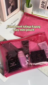 PVC A5 Flat Travel Pouch Organizer