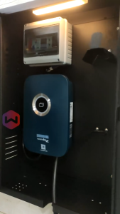 ของแท้ Toyota BZ4X EV charger เครื่องชาร์จ EV 4G บูลทูธ 7KW 32A ABB EV AC Home charger wall box(BYD/AION/DEEPAL)