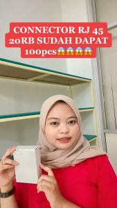 Universal Konektor RJ 45 - 100pcs