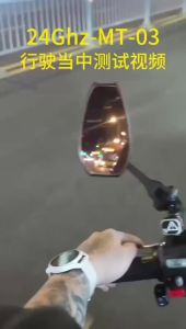 24Ghz Motorcycle BSD Millimeter Wave Radar Dead Zone Change Lane Safer Monitoring Assistant Blind Spot Detection System