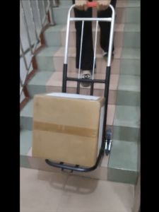 รถเข็นขนของ 3 ล้อ แบบพับเก็บได้ พกพาสะดวก เหมาะสำหรับใช้งานในชีวิตประจำวันและงานขนย้าย ME0025