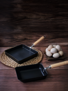 Thủ Công Bằng Sắt Nấu Ăn Không Dính Đĩa Phẳng Dùng Để Chiên Trứng Sáng Dùng Cho Gia Đình Dày Đặc Dụng Cụ Nấu Ăn