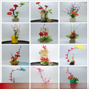 Hotel Dining Fake Flower Decoration Plate Creative Cold Dish Decoration Sushi DIY Kit Brand Unbranded Item Number 002