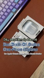 Dây Đeo Kèm Ốp Dux Ducis OA Series One-Piece Silicone Magnectic Dành Cho Apple Watch Ultra 2/1 Apple Watch 9-4/SE/SE2 - Hàng Chính Hãng