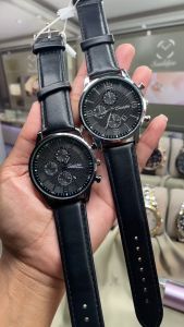 Sunlifex Jam Tangan Pria Kasual Mode Luxury Bisnis Tali Kulit Jam Tangan Cowo Original 5977