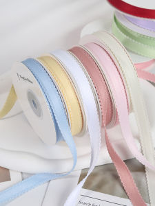 Ruy Băng Bong Bóng Thủ Công DIY Ruy Băng Bướm Bó Hoa Bao Bì Ruy Băng Vải Ruy Băng Dệt Viền Ruy Băng Vải Ning Chu Ribbon ZD480