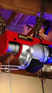 Electric Hoist MOLLAR HST600/1200 Katrol Listrik 1200Kg Elektrik