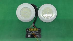 12V PC Resin Filled IP68 Slim Flat RGBW WW 18W 6 Wires Pool Spotlight Fountain Landscape Piscina - Illuminate Lamps