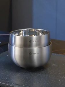 316 Stainless Steel Double-Layer Insulated Drop-Resistant Bowl