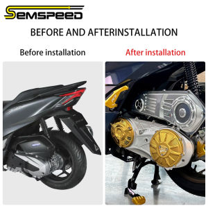 SEMSPEED Motorcycle CNC Crankcase Cover Crank Case Guard Decor Protection For Honda ADV160 PCX160 ADV PCX 160 125 2021-2025