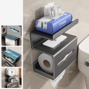UBT | Wall-Mounted Tissue Holder Roll Paper