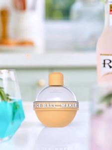 Food Grade Silicone Sphere Ice Maker Tray Round Reusable DIY Whiskey Cocktail Drink Chiller Mold For Party Bar Kitchen Supplies