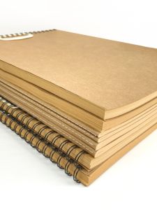 Thickened Hand Drawing Blank Paper A3 Size Notebook Car Sewing Process Retro Style Sketchbook Doodle Notebook for Students