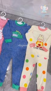 Piyama Baju Tidur Anak Import Sleepwear Pakaian Tidur Pajamas Celana Lengan Panjang