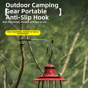 Outdoor Camping Hook Strong Hanging Tent Light Fixtures Adhesive Mounted