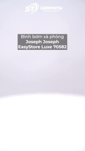 Bình bơm xà phòng Joseph Joseph EasyStore Luxe (Steel) 70582 Bình đựng xà phòng rửa tay SNTKITCHEN 350052