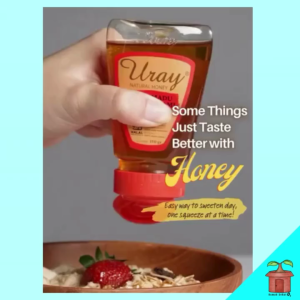 Madu Uray Squeeze Botol 150 gram Natural Honey Murni Alami 100% Lebah Hutan Alam Indonesia NKV Halal