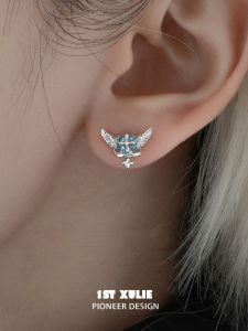 1ST XULIE | Tai Trang Sterling Silver cho Sức Khỏe Tai Thời Trang Tinh Tế Ngọt Ngào Phù Hợp Nam Nữ