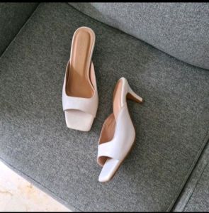 sendal high heels wanita Kekinian sol hak tahu 5cm sendal high heels wanita Korean style terbaru