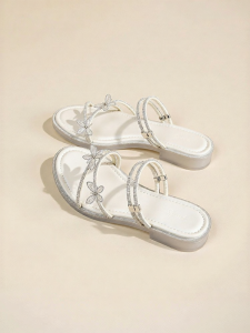 Josiny | Elegant Bow Slippers Summer Outdoors Two Ways To Wear