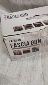 Máy Mát Xa 8 Đầu Đen Chuyên Nghiệp Rung Cơ Sâu Tần Số Cao – Massage Gun Fascia PVN9122