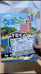 TOCA BOCA Sea Word Mainan Edukatif Anak LAMINASI ANTI AIR
