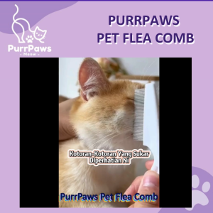 PurrPaws Pet Flea Comb