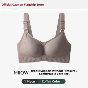 MiiOW | Breastfeeding Bra for Maternity Breathable Gathering Prevents Sagging