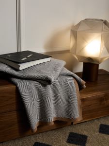 Mumi Minimalist Style Cotton Knitting Chenille Sofa Cover Bed Runner Pure Cotton Shawl Blanket Office Lunch Break Blanket